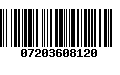 Código de Barras 07203608120