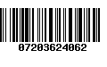 Código de Barras 07203624062