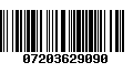 Código de Barras 07203629090