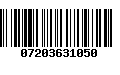 Código de Barras 07203631050