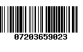 Código de Barras 07203659023