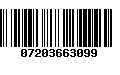 Código de Barras 07203663099