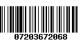 Código de Barras 07203672068