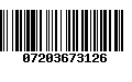 Código de Barras 07203673126