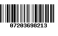 Código de Barras 07203698213