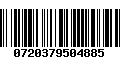 Código de Barras 0720379504885