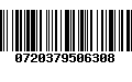 Código de Barras 0720379506308