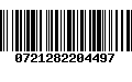 Código de Barras 0721282204497