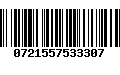 Código de Barras 0721557533307