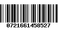 Código de Barras 0721661458527