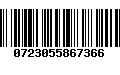 Código de Barras 0723055867366