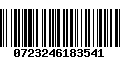 Código de Barras 0723246183541