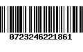 Código de Barras 0723246221861