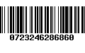 Código de Barras 0723246286860