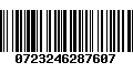 Código de Barras 0723246287607