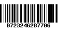 Código de Barras 0723246287706