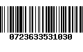 Código de Barras 0723633531030