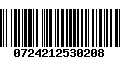 Código de Barras 0724212530208