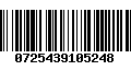 Código de Barras 0725439105248