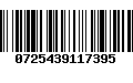 Código de Barras 0725439117395