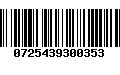 Código de Barras 0725439300353