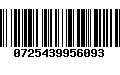 Código de Barras 0725439956093