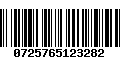 Código de Barras 0725765123282