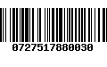 Código de Barras 0727517880030