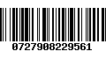 Código de Barras 0727908229561