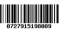 Código de Barras 0727915198089