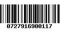 Código de Barras 0727916900117