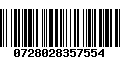 Código de Barras 0728028357554