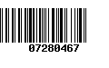 Código de Barras 07280467