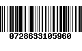 Código de Barras 0728633105960