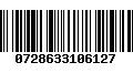 Código de Barras 0728633106127