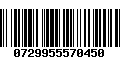 Código de Barras 0729955570450