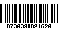 Código de Barras 0730399021620