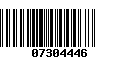 Código de Barras 07304446