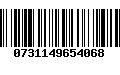 Código de Barras 0731149654068