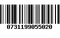 Código de Barras 0731199055020