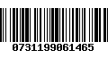 Código de Barras 0731199061465