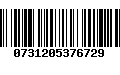 Código de Barras 0731205376729