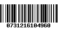 Código de Barras 0731216104960