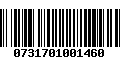 Código de Barras 0731701001460