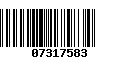 Código de Barras 07317583