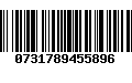 Código de Barras 0731789455896