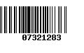 Código de Barras 07321283