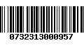 Código de Barras 0732313000957