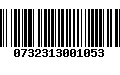 Código de Barras 0732313001053