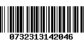 Código de Barras 0732313142046